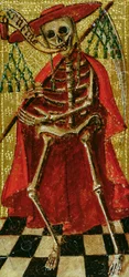 Carte de tarot représentant la Mort