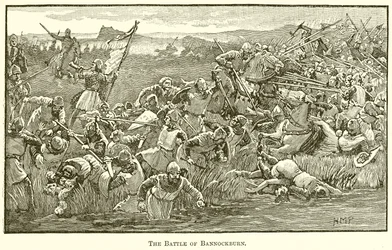 La bataille de Bannockburn