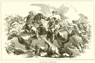 La Bataille de Dettingen