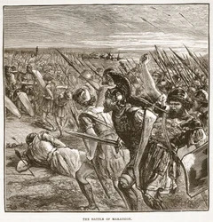 La bataille de Marathon