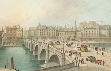 Le pont de Broomielaw - Glasgow