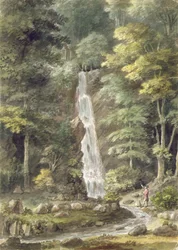 La cascade à Hestercombe Gardens