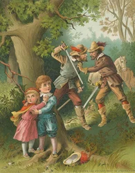 Les enfants dans les bois