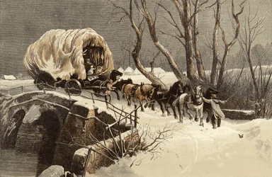 Le chariot de Noël