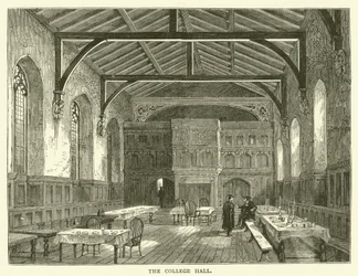 La salle du collège