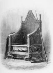 La chaise du couronnement à l