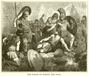 La mort de Codrus le roi