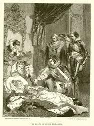 La Mort de la reine Elizabeth