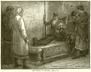 La mort de Siward