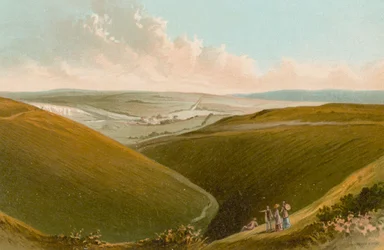 Le Dyke du Diable près de Brighton