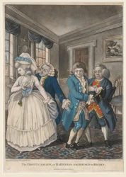 La première rencontre, ou le bonheur sacrifié aux richesses, 1784