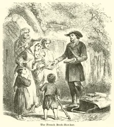 Le colporteur de livres français