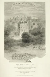 Le Théâtre du Globe, Bankside, Southwark, d