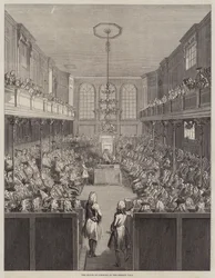 La Chambre des communes en session 1741-2