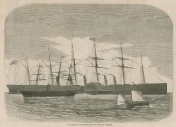 Le Leviathan sous vapeur avec l