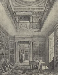 La Bibliothèque, 1844