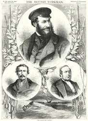 La perte du "London" (gravure)