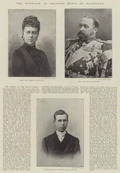 Le mariage de la princesse Marie d