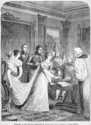 Le Mariage de la Princesse Charlotte de Galles avec le Prince Léopold de Saxe-Cobourg, 2 mai 1816