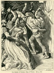 Le meurtre de Cenulph, roi du Wessex, 821
