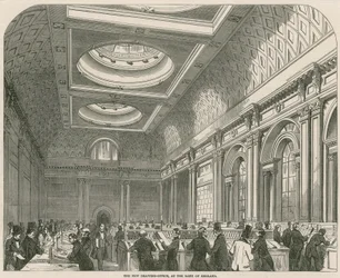 Le nouveau bureau de dessin à la Banque d