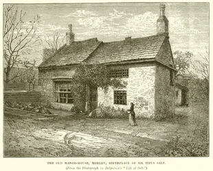 La vieille maison de maître, Morley, lieu de naissance de Sir Titus Salt
