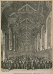 La princesse Louise au nouveau hall de l