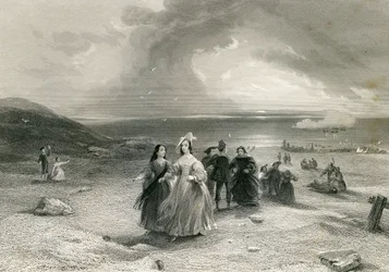 La reine à Burlington, par R. Wallis