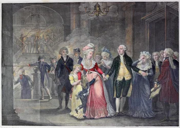 La Séparation de Louis XVI de sa famille