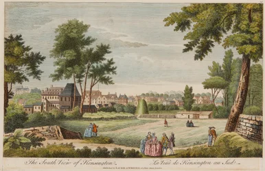 Vue sud de Kensington