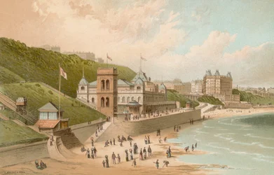 Le Spa et South Cliff--Scarborough