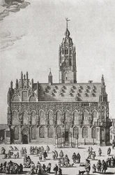 Le Stadhuis, Middelburg, tel qu