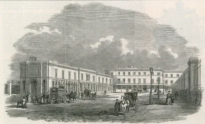 Le terminus du nouveau South-Eastern Railway à London Bridge