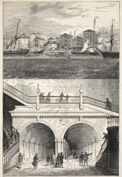 Le tunnel de la Tamise (tel qu