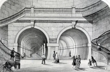 Le tunnel de la Tamise