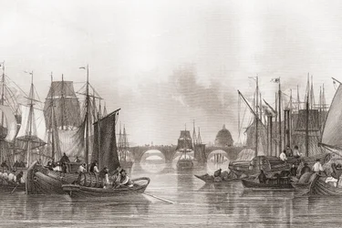 Le Bassin Supérieur, Pool of London, River Thames, Londres, Angleterre