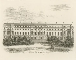 Le côté est de Fitzroy Square