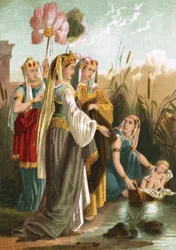 La découverte de Moïse