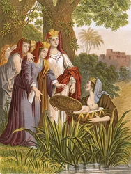 La découverte de Moïse