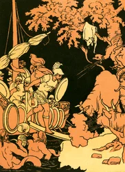 Les taureaux cracheurs de feu