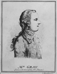 Thomas Gray, dessiné par William Henshaw