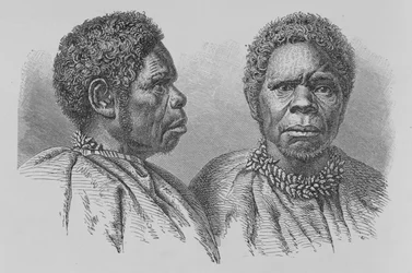 Truganina, la dernière femme tasmanienne, tiré de « L