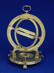 Cadran équinoxial universel, probablement fabriqué par Thomas Heath, vers 1730 (laiton)