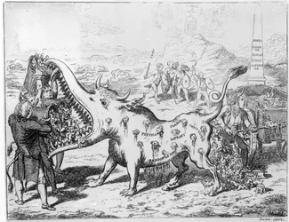 Vaccination, publié par J.L. Stuart, 1802