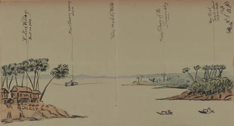 Vue sur la rivière, 1886