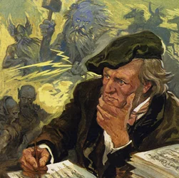 Wagner a commencé à faire des discours révolutionnaires et a dû fuir à Weimar