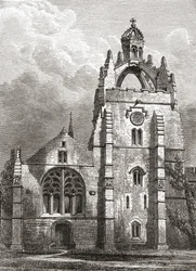 Façade ouest du King