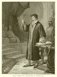Wyclif devant la convocation à Oxford, 1382