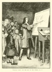 William Carey et la carte du monde