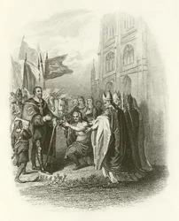Guillaume le Conquérant recevant la couronne